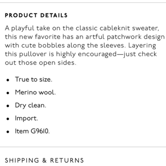 Madewell Wool Bobble Sweater - Picture 7 of 9